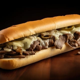 Philly Cheese Steak Sandwich