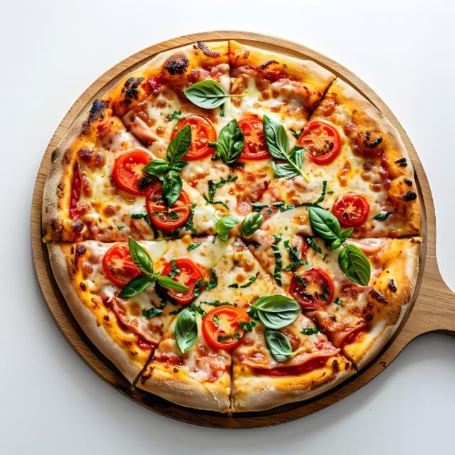 Tomato & Basil Pizza (Individual).
