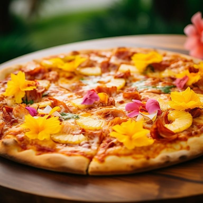 Delicious Hawaiian Pizza and More